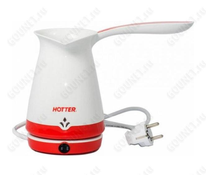 Турка электрическая  кофеварка Hotter HX-CM2039 красная